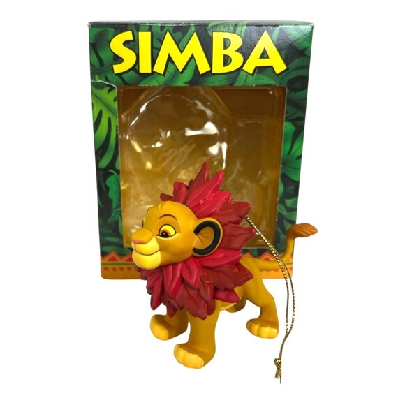 Vintage Disney Lion King Simba First Issue Christmas Ornament - Picture 2 of 8